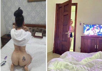 Clip Sex Check em gái xăm hình thỏ