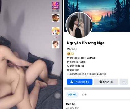 Clip Sex Nguyễn Phương Nga Nữ Sinh THPT Đa Thúc Địt Live